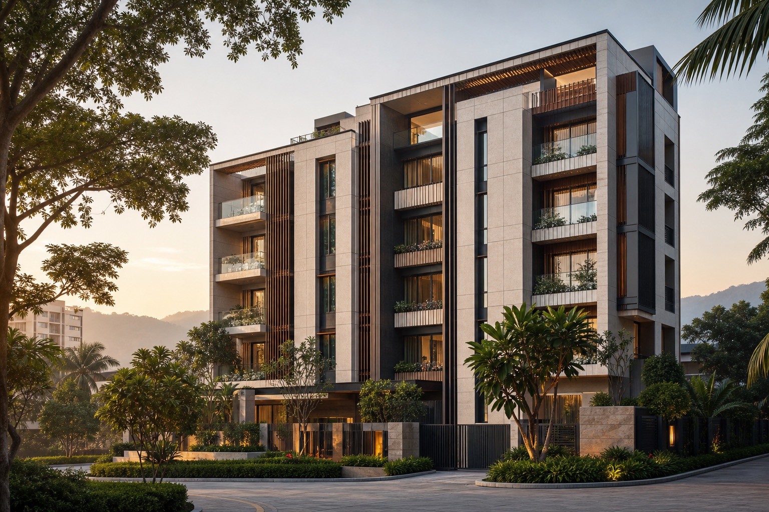 Contemporary Barua Construction residence
