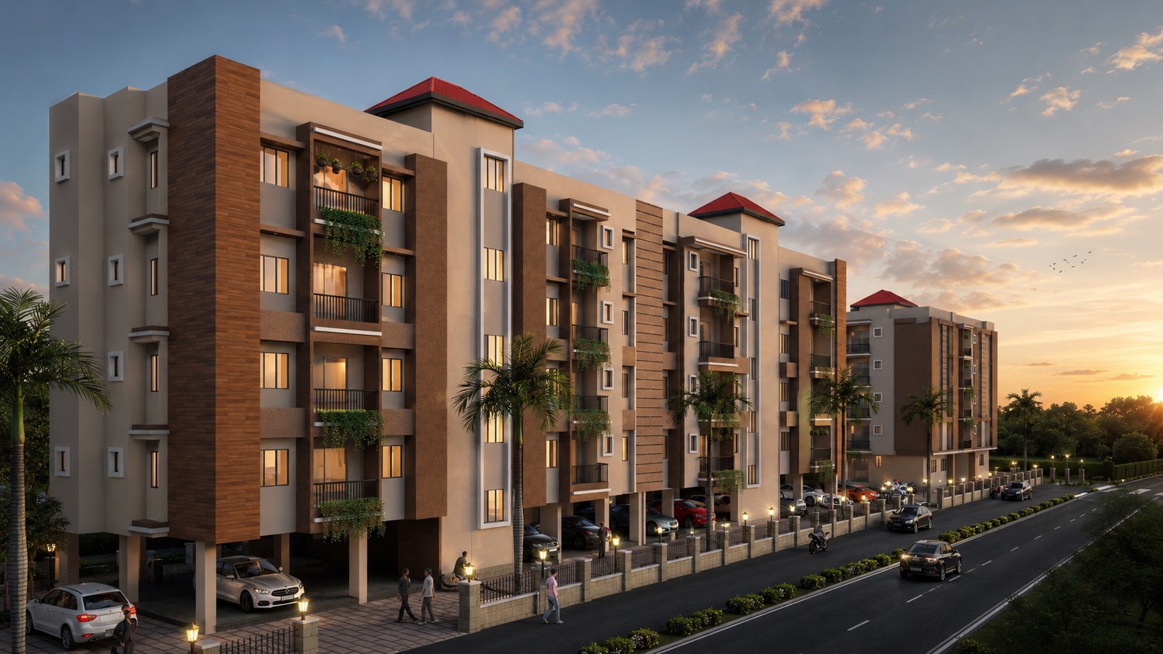 Shri Bishnu residential development by Barua Construction